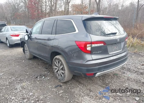 2021 Honda Pilot Awd Ex from USA, damaged, VIN 5FNYF6H32MB075986